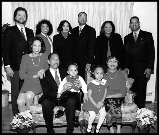 Robert and Lular Parson Family,  2000